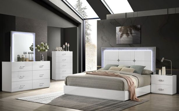 Furniture of America® Stoholm White Dresser-1