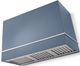 AGA Loge 48" Stone Blue Wall Mounted Range Hood with Polished Brass Trim-0
