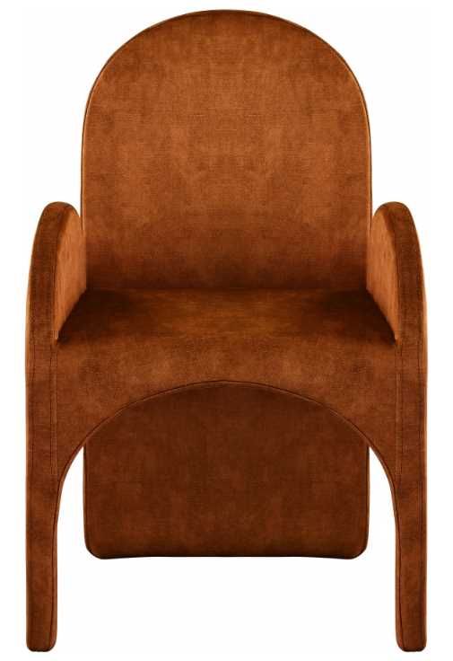 Meridian Furniture Summer Green Velvet Dining Arm Chair-2