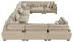 Homelegance® Tinley 8-Piece Brown Modular Sectional-3
