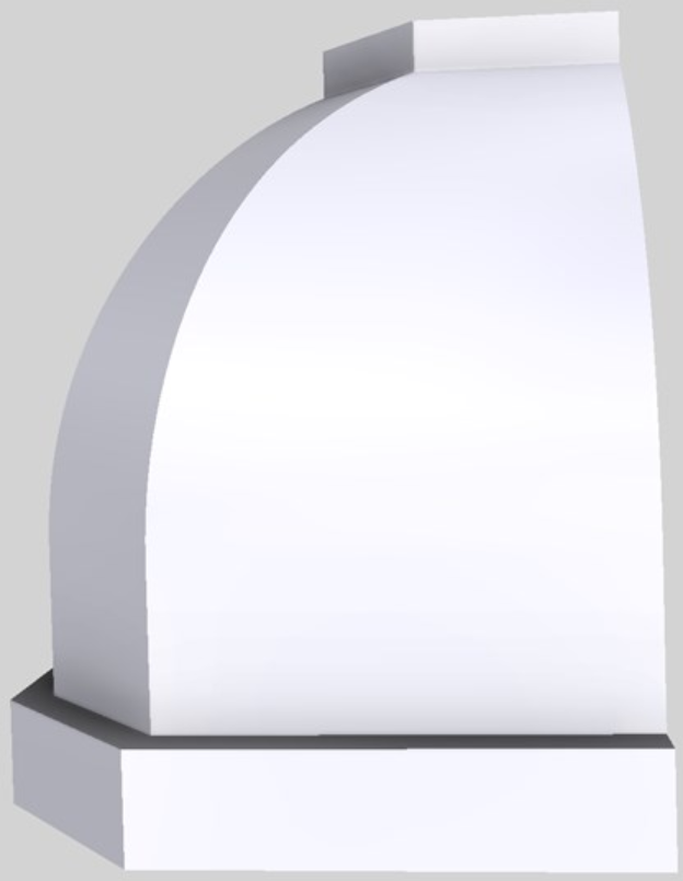 Vent-A-Hood® Designer Series 60" White Wall Mounted Range Hood-3