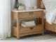 Parker House® Escape Glazed Natural Oak 2-Drawer Nightstand-1