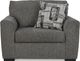 Signature Design by Ashley® Gardiner Pewter Oversized Chair-2