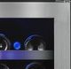 WineCell'R Diamond 15" Stainless Steel Built-In Wine Cooler-3