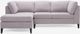 EQ3 Customizable Salema 2-Piece Left-Arm Facing Sofa Sectional and Chaise-3