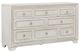 Pulaski™ Camila Cream 8-Drawer Dresser-0
