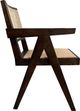 Moe's Home Collection Takashi 2-Piece Dark Brown Arm Chair Set-2