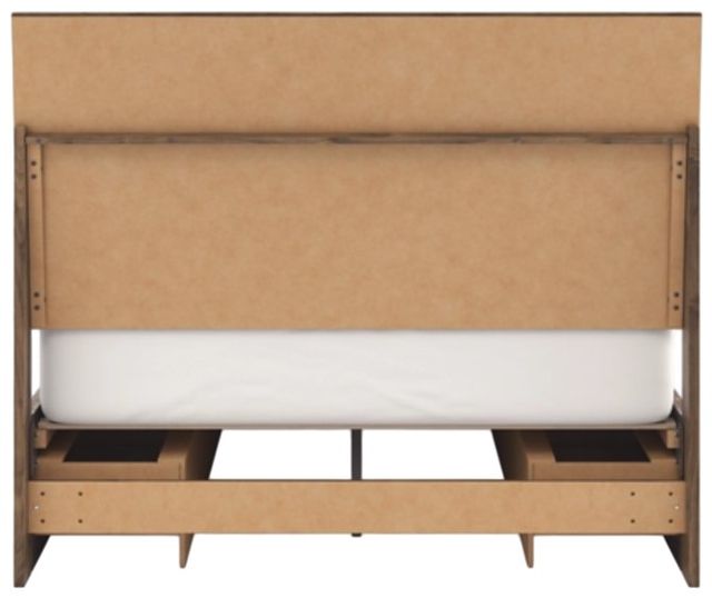 Signature Design by Ashley® Chirason Brown Queen Panel Storage Bed-3
