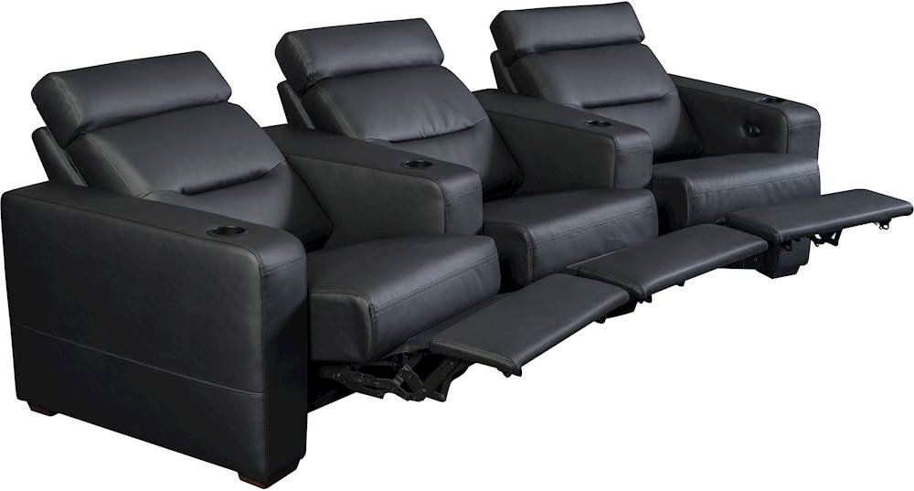 Salamander Designs TC3 AV Basics Black Power Reclining Theater Seating - Thumbnail 2