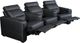Salamander Designs® TC3 AV Basics Black Wedge Three-Seat Power Reclining Theater Seating-1