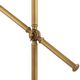 Currey & Company Repertoire Antique Brass/White Floor Lamp-2