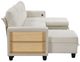 Homelegance® Robinson 4-Piece Beige U-Shape Sectional and Chaise-3
