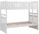 Mazin Furniture Galen White Twin/Twin Youth Bunk Bed-2