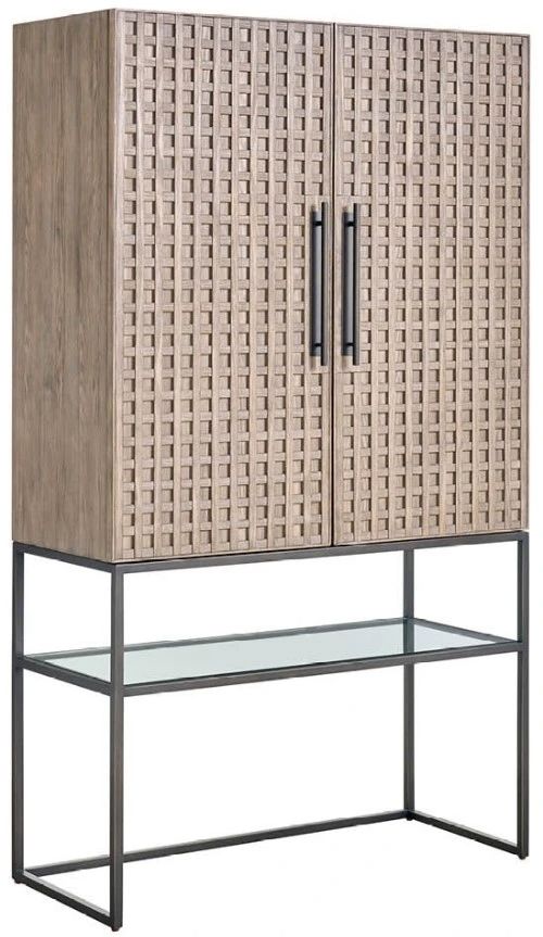 Universal Explore Home™ Dwell Boulder Bar Cabinet-0