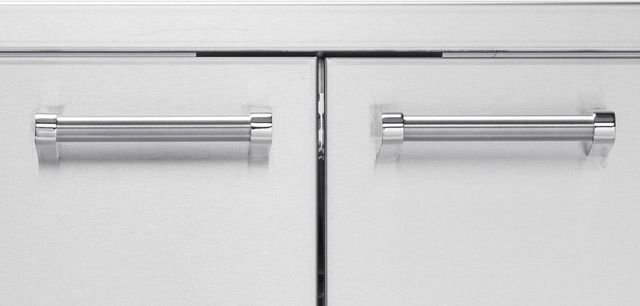Viking® 5 Series 36" Stainless Steel Outdoor Double Access Doors-1