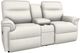 La-Z-Boy® Jay Oatmeal Manual Reclining Loveseat with Console-0