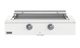 Caliber™ Rockwell Social 48" Matte White Built-In Liquid Propane Outdoor Griddle with Stainless Steel Hardware-0
