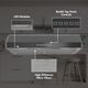 Broan® GLA2 Series 30" Black Stainless Steel Under Cabinet Range Hood-4
