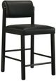 Coaster® Kehoe 2-Piece Black Counter Stool Set-3