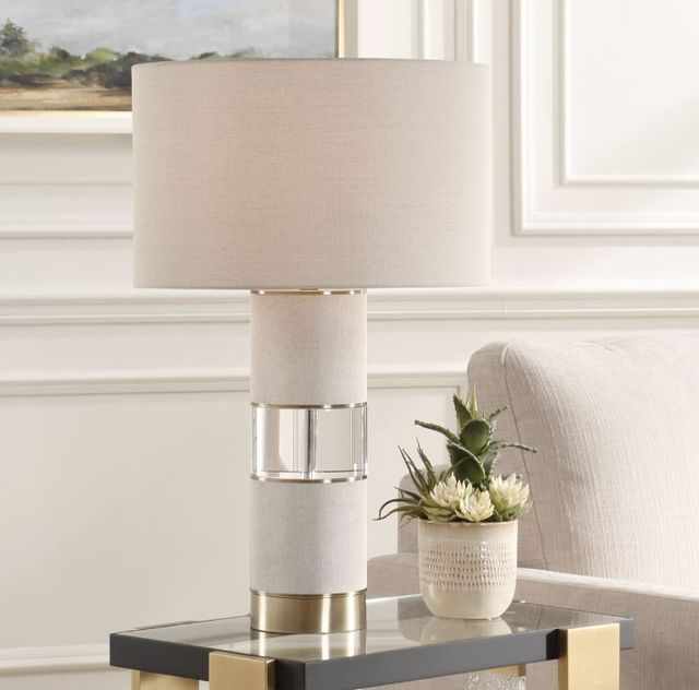 Uttermost® Maliyah Light Beige Table Lamp-1