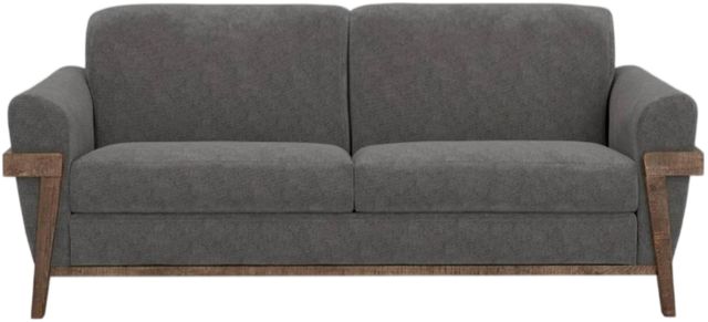 International Furniture Direct Loft Brown Gray Sofa-2
