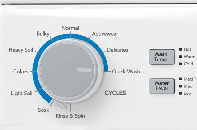 Frigidaire® 3.9 Cu. Ft. Washer, 5.6 Cu. Ft. Dryer White Electric Stack Laundry-14