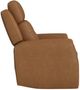 Flexsteel® Felix Toasted Almond Leather Power Recliner with Power Headrest and Lumbar-4