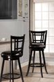 HH2 Home Fairfox Black Swivel Counter Stool-1