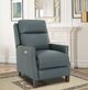 BarcaLounger® Charlotte Santa Fe Ocean Leather Power Recliner-2