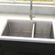 ZLINE Chamonix 36" Undermount Double Bowl Satin Stainless Steel Kitchen Sink-5