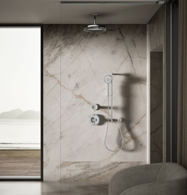 KOHLER® Statement® Polished Chrome 2.5 GPM Round 12" Single-Function Rainhead-2