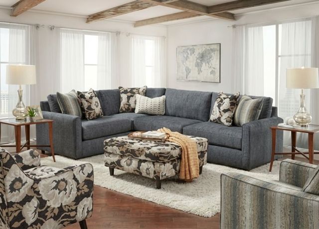 Fusion Furniture Argo Bloom Carbon Accent Chair-1