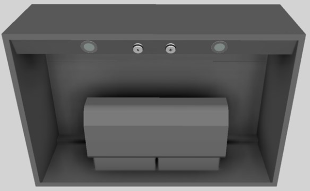 Vent-A-Hood® 36" Gunsmoke Wall Mounted Range Hood-3