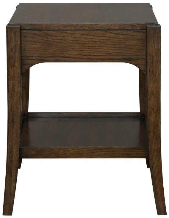 Flexsteel® Sylvie Brown Short Bunching Table-1