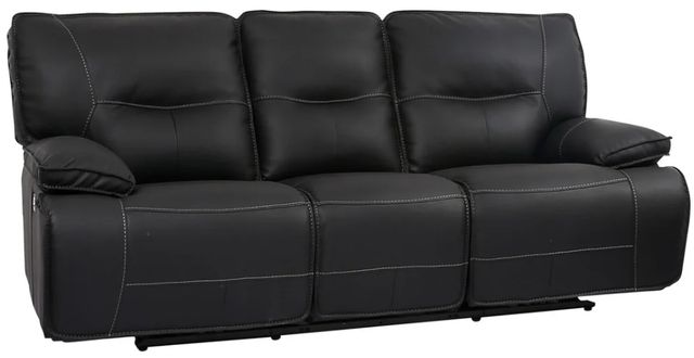 Parker House® Spartacus Black Power Reclining Sofa-0