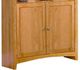 Archbold Furniture Customizable Alder 36" x 72" Bookcase with Doors-1