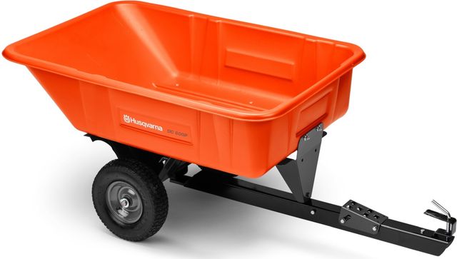 Husqvarna® 10 Cu. Ft. Poly Swivel Dump Cart-0