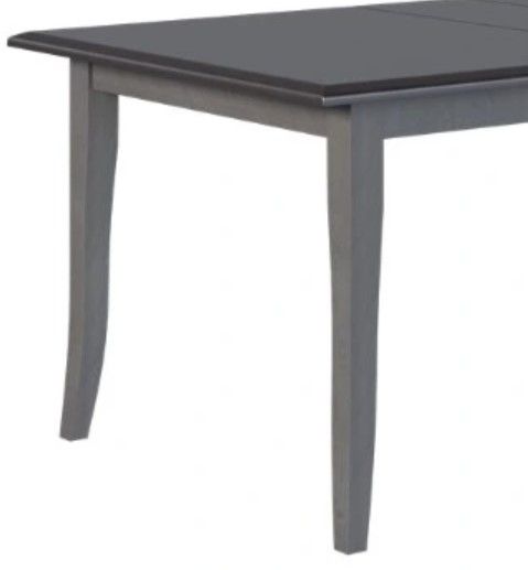 Country View Woodworking Customizable Eastport Sap Cherry Top 54" Dining Table with Brown Maple Base-1