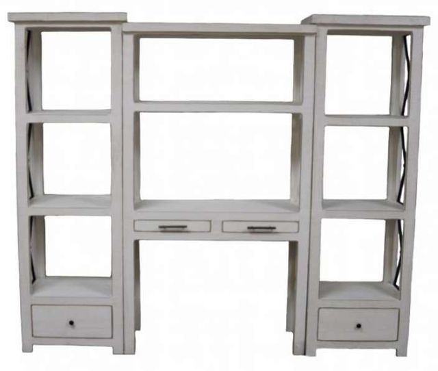 Million Dollar Rustic Orlando Taupe Bookcase-1
