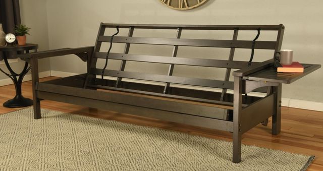 Kodiak Furniture Alamosa Canton Aqua/Graystone Futon with Mattress-2