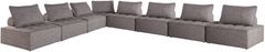 Signature Design by Ashley® Bree Zee 8-Piece Brown Fabric Outdoor Modular Seating Set