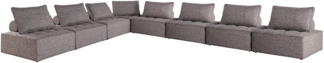 Signature Design by Ashley® Bree Zee 8-Piece Brown Fabric Outdoor Modular Seating Set-0