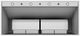 Vent-A-Hood® 54" Stainless Steel Wall Mounted Range Hood-2