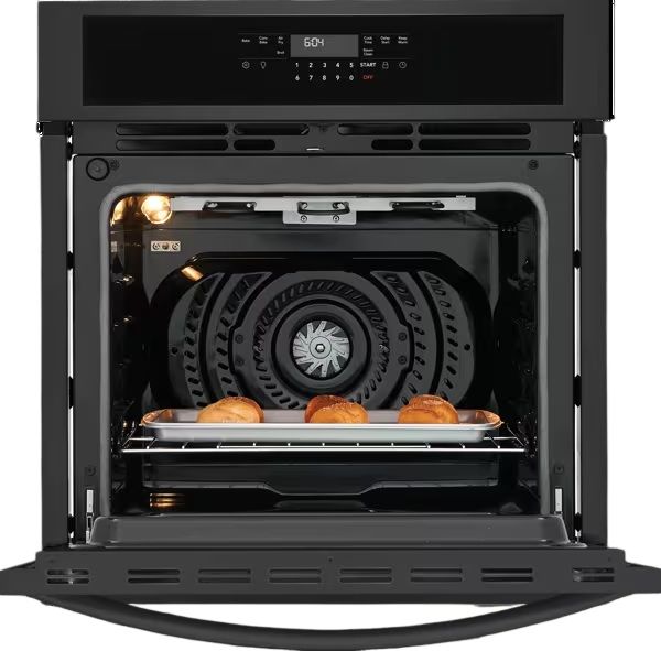 Frigidaire® 27” Black Electric Single Wall Oven with Air Fry-4