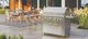 XO Performance XLT2 32" Stainless Steel Grill Cart-4
