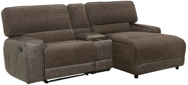 Signature Design by Ashley® Dunbarton 3-Piece Cocoa Manual Reclining Right-Arm Facing Sectional and Chaise-0