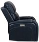 BarcaLounger® Glenwood Rainer Ocean Leather Power Recliner-4