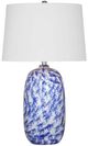 Bassett Mirror Mila Blue/Cream Table Lamp-0