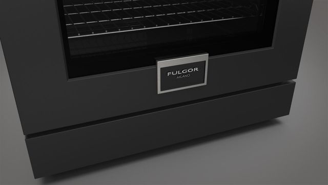Fulgor® Milano 29.75" Matte Black Replacement Door Kit-2