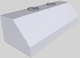 Vent-A-Hood® 66" White Wall Mounted Range Hood-1